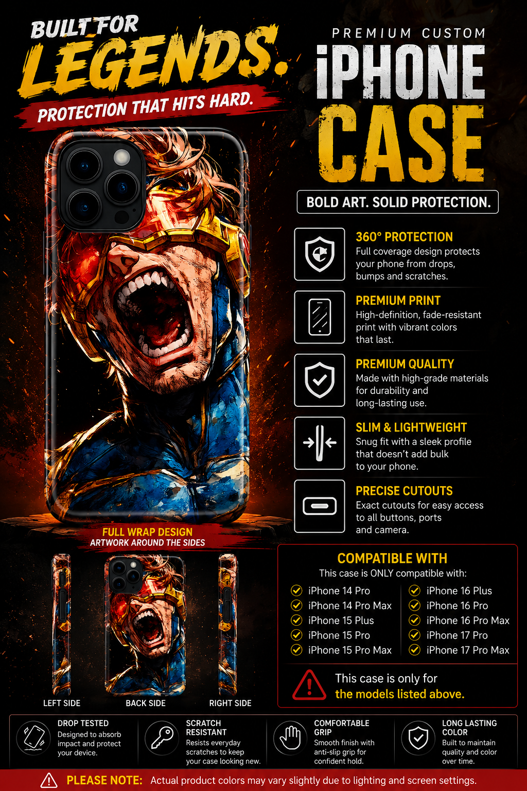 Cyclops Premium Custom iPhone Case
