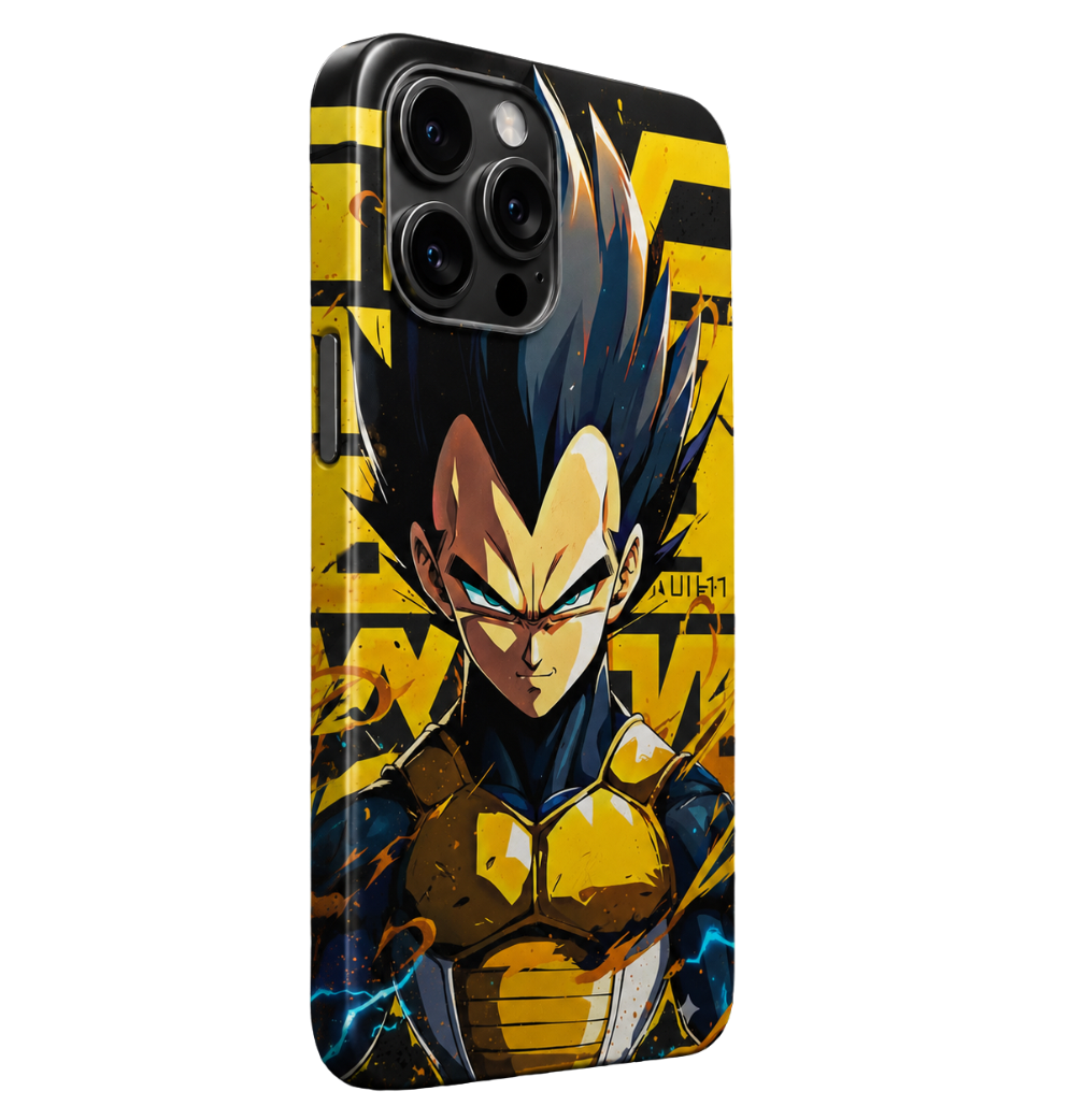 DBZ Vegeta Premium Anime iPhone Case