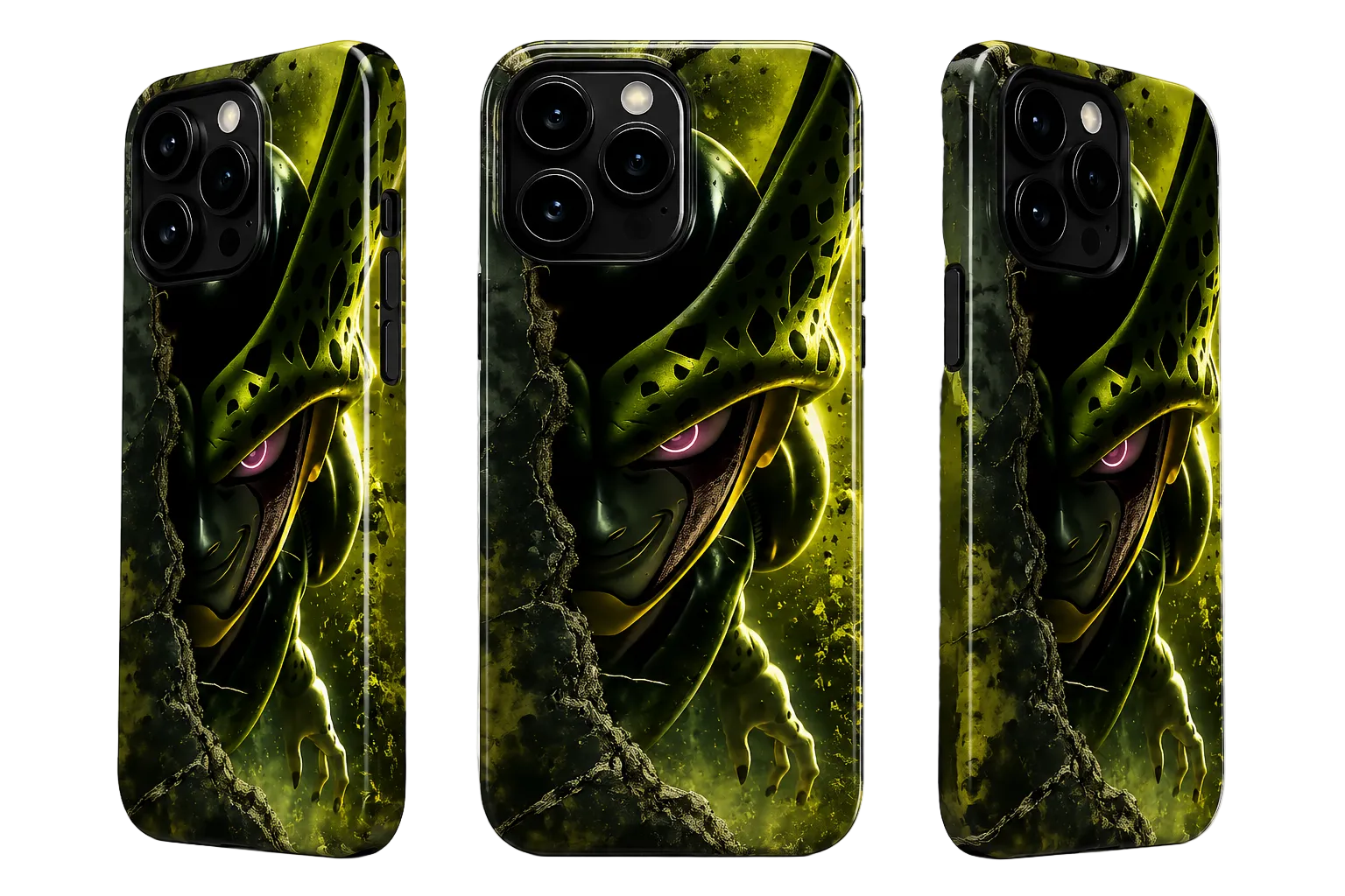 Cell DBZ Custom iPhone Case