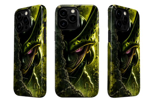 Cell DBZ Custom iPhone Case