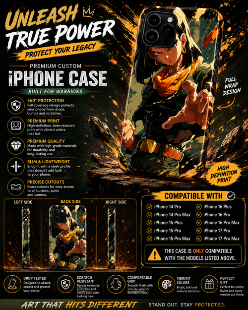 Android 17 Premium Custom iPhone Case